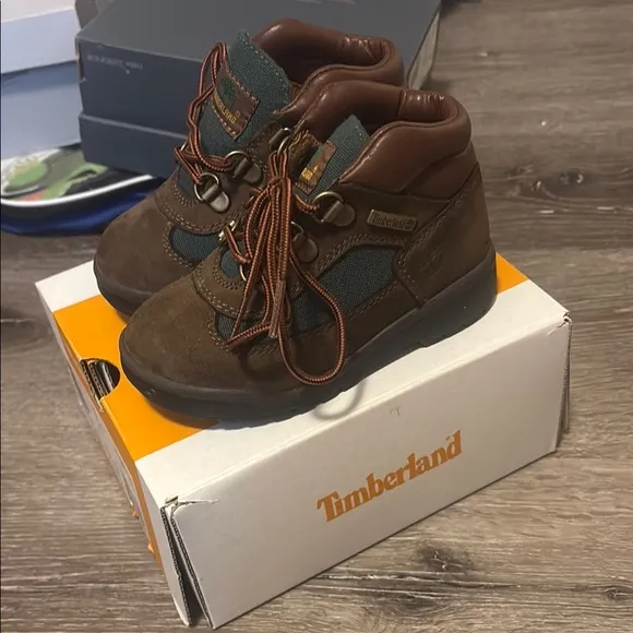 Timberland Kids Brown Hiking Boots