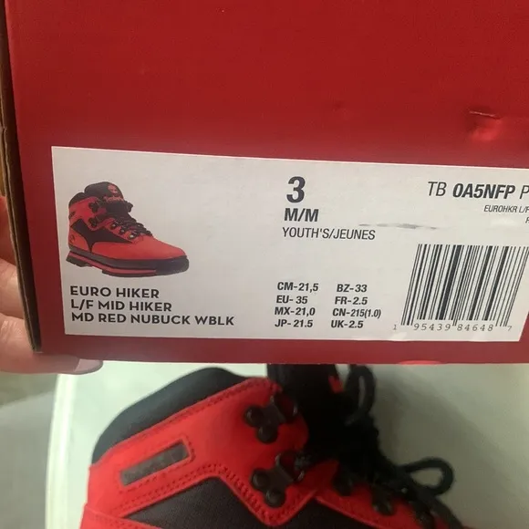 Timberland Kids hiker boots