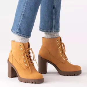 Timberland Lana 6 IN Wheat Ankle Short Boots Bootie Shoes Heels Pump women 9