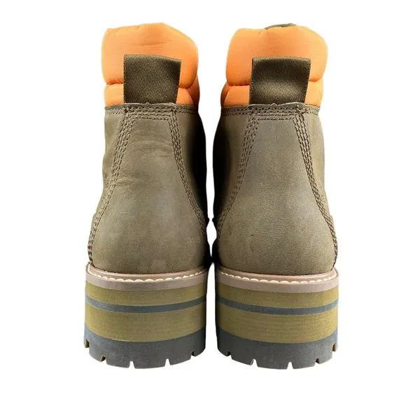 Timberland Women's Courmayeur Valley Brown Waterproof Boots Sizes 7 - 9.5