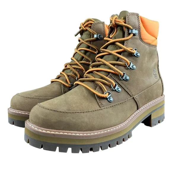 Timberland Women's Courmayeur Valley Brown Waterproof Boots Sizes 7 - 9.5