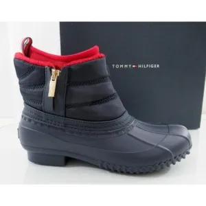 Tommy Hilfiger Roana Cold Weather Duck Boots Rain Boots Dark Blue Size 7