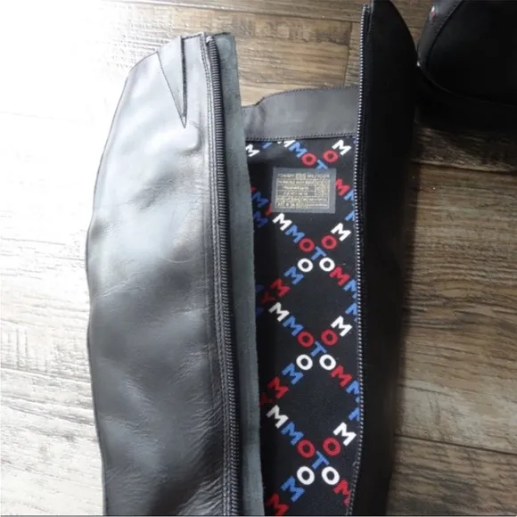 Tommy Hilfiger The Buckle High Boot Knee High Black Boot 6.5