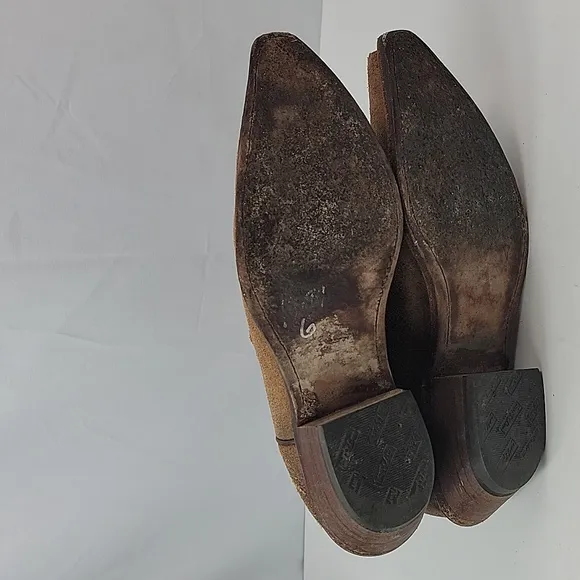 Tony Lama Americana Navajo Brown Leather Western Boot