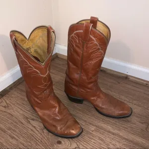 Tony Lama Men's Brown Western Boots Style 9164