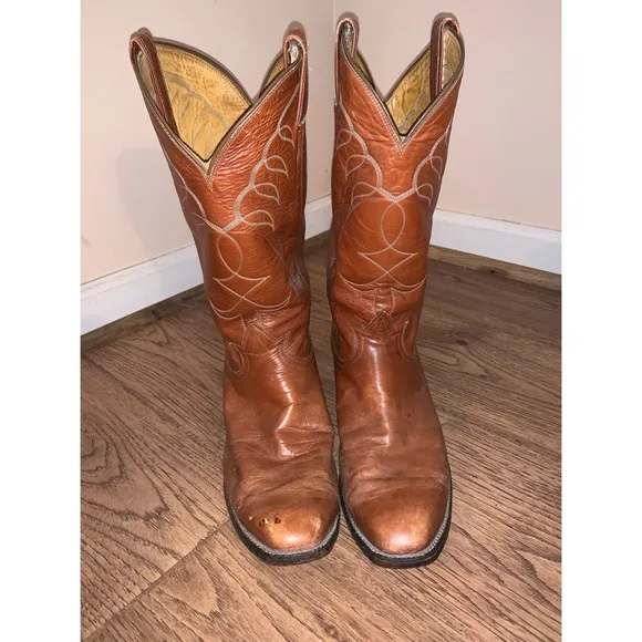 Tony Lama Men's Brown Western Boots Style 9164
