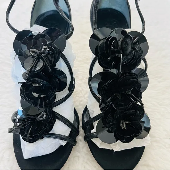 Tory Burch Stilletos Strappy heels Shoes Size 7.5 M