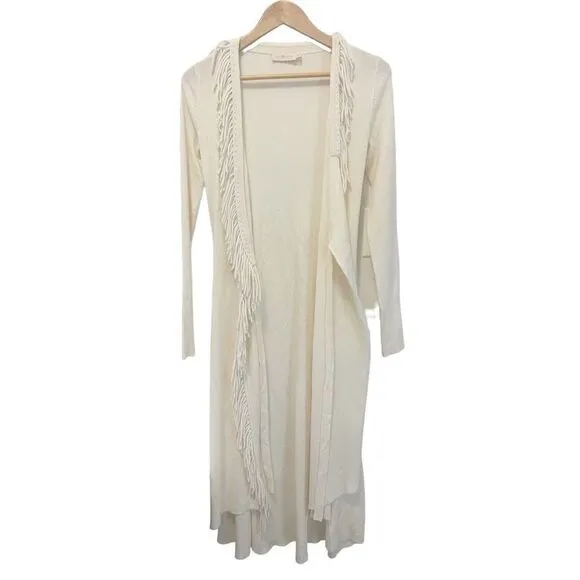 Tory Burch Knit Wrap Dress with Diagonal Fridge