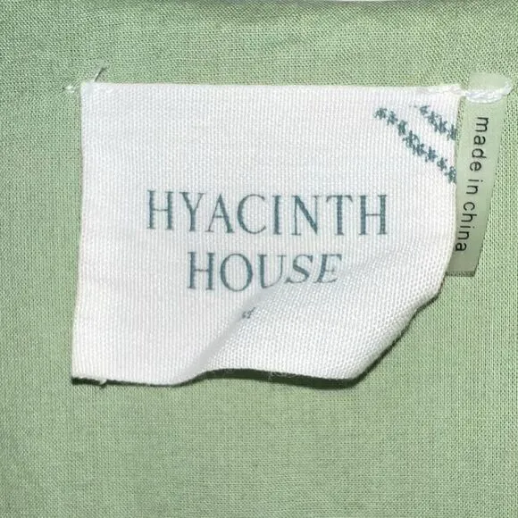 Tuckernuck Hyacinth House Olive Green Tiered Midi Dress - 100% Cotton