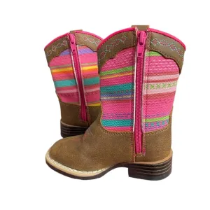 Twister Camilla Toddler Girls Western Cowgirl Square Toe Boots