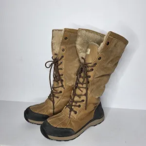 Ugg Adirondack Tall Brown Boots Women's Size 7.5