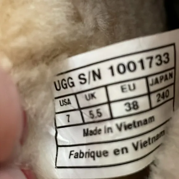 UGG Australia Green Boots Size 7
