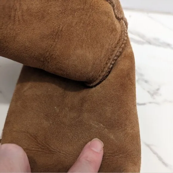 Ugg Australia Women's Camel Tan 78 Classic Short Shearling Sheepskin Boots 8