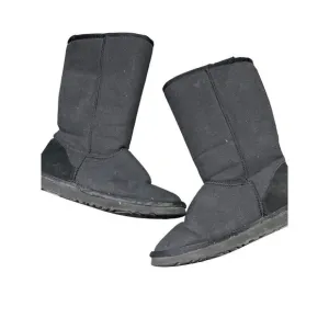 UGG Australia Womens Classic Short Black Boots Size 9w