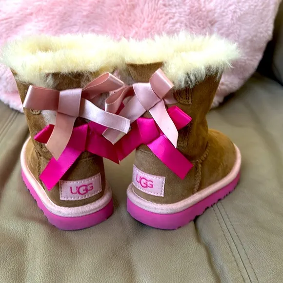 UGG Bailey Bow II boots.  Gently used-great condition.  See pictures