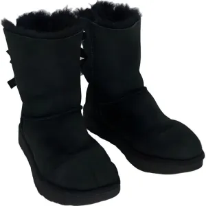 UGG Bailey Bow II Velvet Ribbon Sheepskin Boots 7