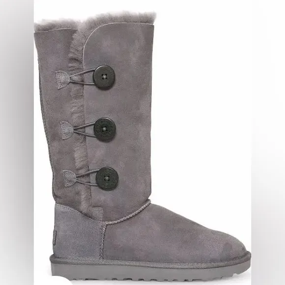 UGG Bailey Triple Button Boots, Gray