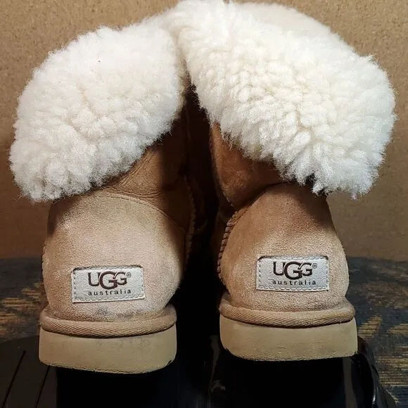 UGG Bailey Button Boots in Chestnut