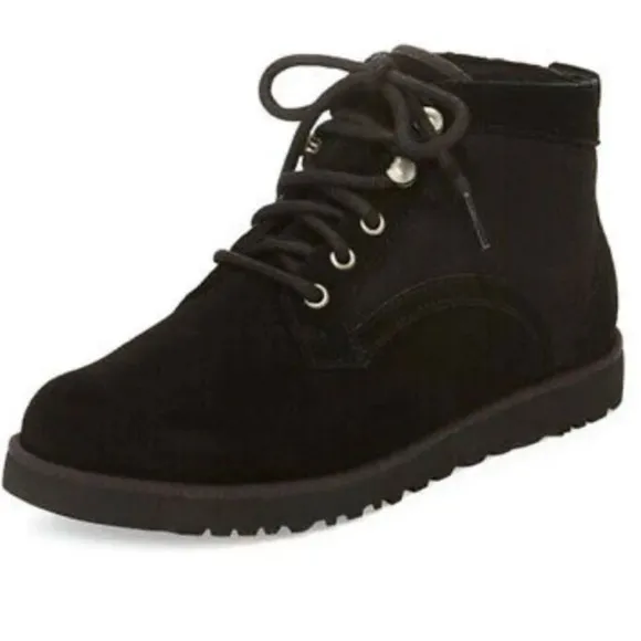 Ugg Bethany Black Women's Ankle Boots 1012532 NWOT