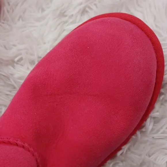 UGG® Big Girls SZ 6 /Women's 8 Bailey II Bow Cozy Shearling Lined Winter Boots