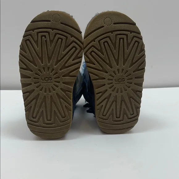 UGG Blue Fur-Lined Boots