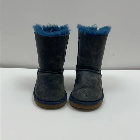 UGG Blue Fur-Lined Boots