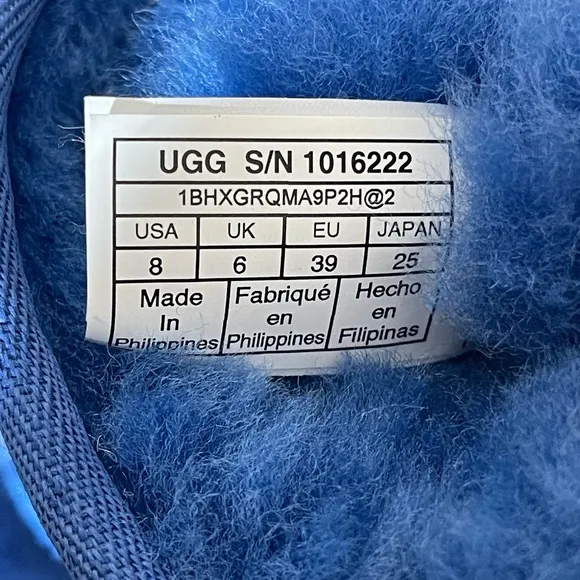 UGG Blue Sheepskin Boots