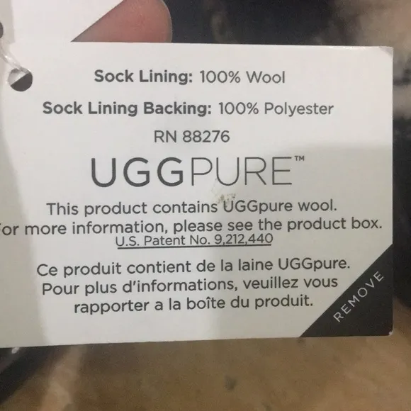 UGG Boots Black Patent Leather And Lamb Fur