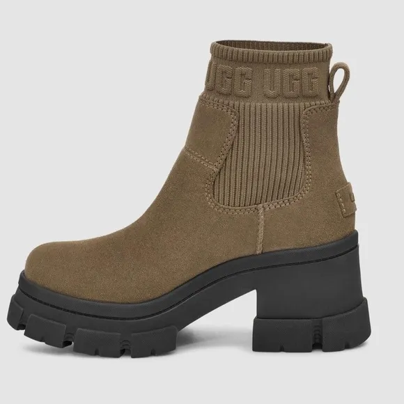 Ugg Brooklyn Chelsea Boot in Hickory Size 12 NWB