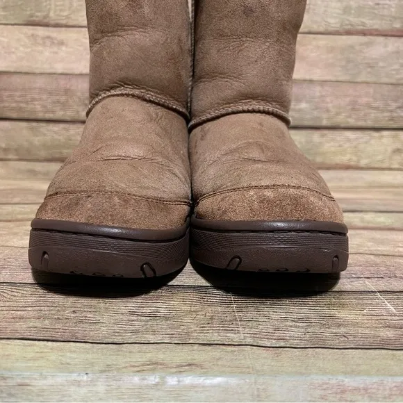 Ugg Brown Suede Ultra Short Boots