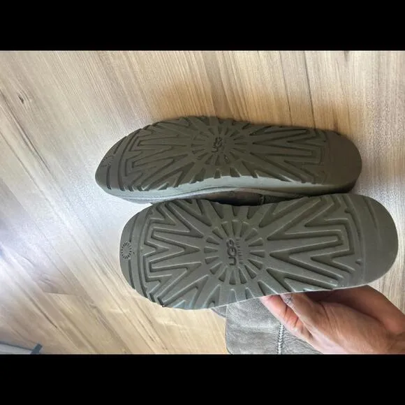 UGG Classic Short Boots - Grey - Comfortable and Stylish