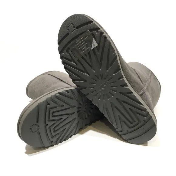 UGG Classic Short II Boots -Grey Twinface Sheepskin -Women’s US 11 -NEW