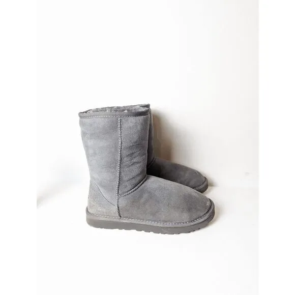 UGG Classic Short II 'Grey' Winter Boot Size 7