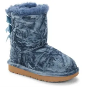 UGG Girl's Bailey Velvet Faux Fur Boots Toddler.
