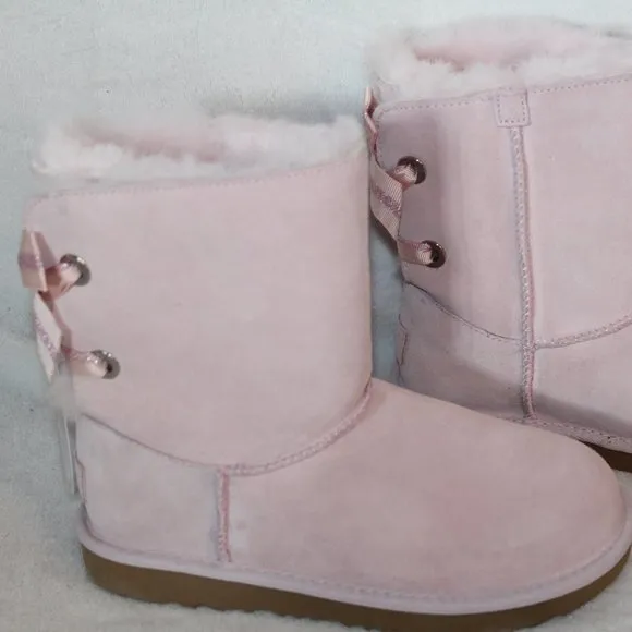 UGG GIRLS CUSTOMIZABLE SUEDE WATER RESISTANT‎ BOOTS