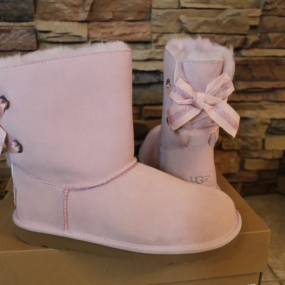 UGG GIRLS CUSTOMIZABLE SUEDE WATER RESISTANT‎ BOOTS