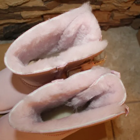 UGG GIRLS CUSTOMIZABLE SUEDE WATER RESISTANT‎ BOOTS