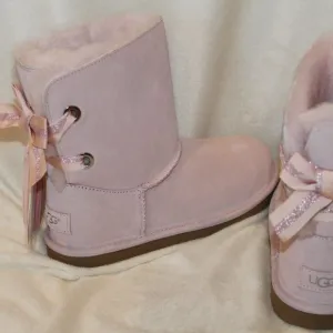 UGG GIRLS CUSTOMIZABLE SUEDE WATER RESISTANT‎ BOOTS