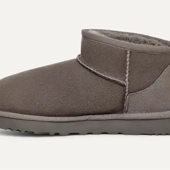 UGG Gray Mini Boots