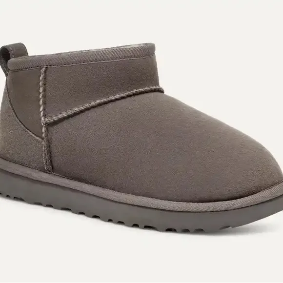 UGG Gray Mini Boots