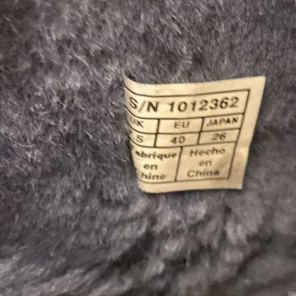 UGG Keely Short Boots Navy Blue Suede Toggle