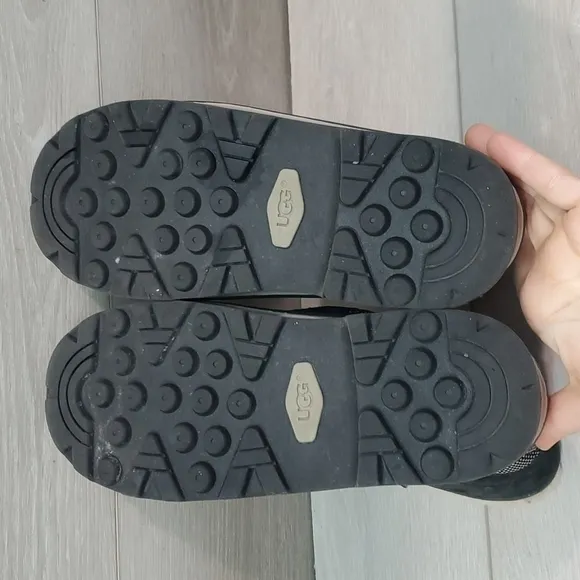 Ugg Kids Boys Insulated lined Saltwater Duck rubber leather boots shoes