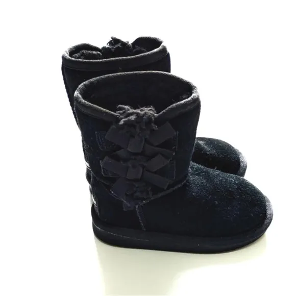 UGG Koolaburra Girls Winter Black Boots