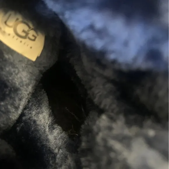 UGG Navy Blue Boots with Bows