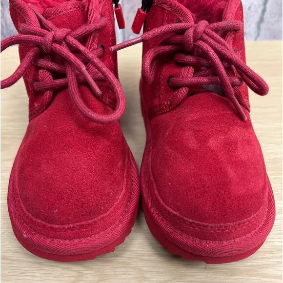 UGG Neumel II Kids Boots Red Size 11