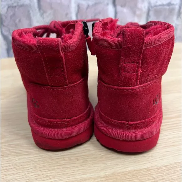 UGG Neumel II Kids Boots Red Size 11