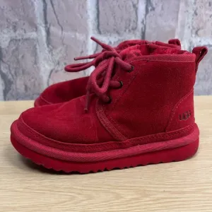 UGG Neumel II Kids Boots Red Size 11