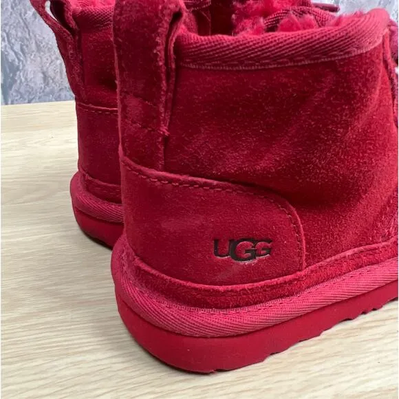 UGG Neumel II Kids Boots Red Size 11