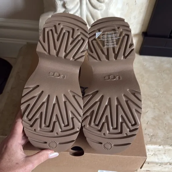 Ugg New Heights Mini Cozy Suede Boots
