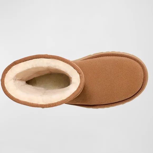 Ugg New Heights Suede Platform Boots Size 10 NWT